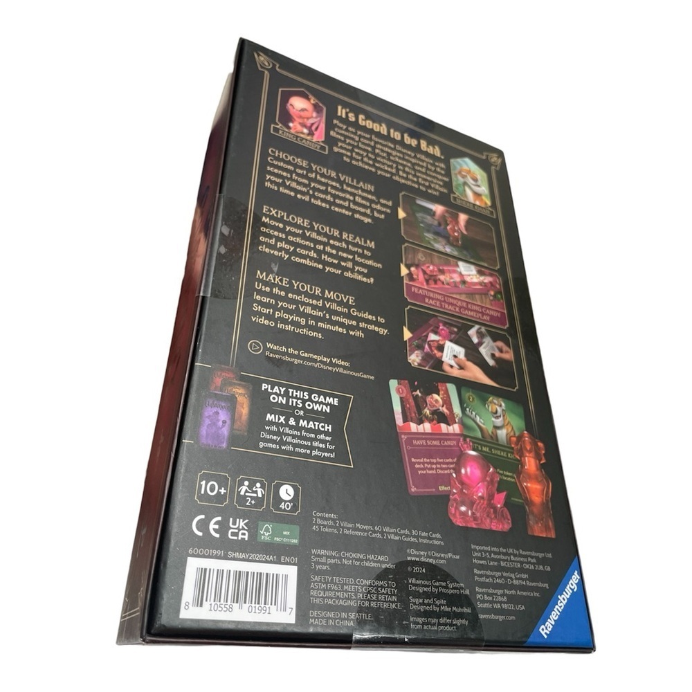 Disney Villainous: Sugar and Spite board game. Ravensburger - Picture 3 of 7